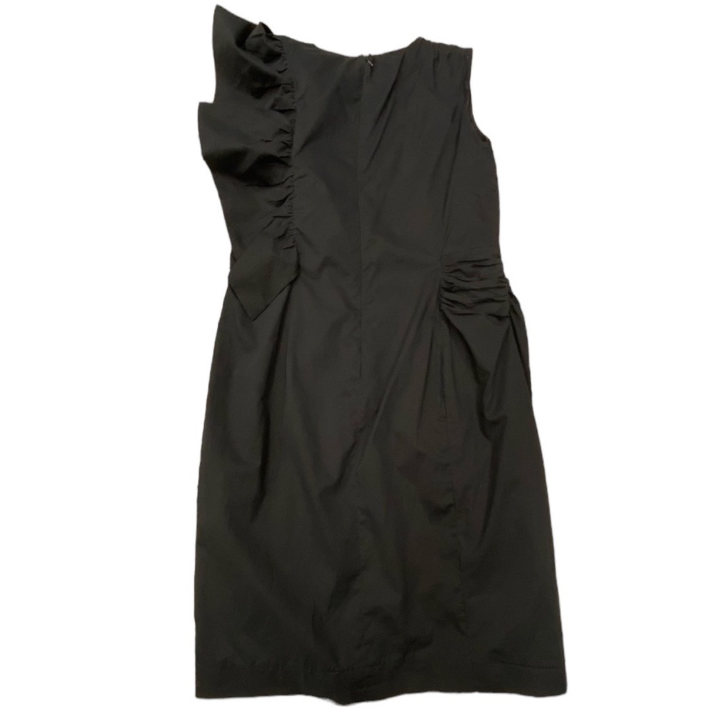 Dries Van Noten Little Black Dress LBD  Knee Length Pencil Dress sz 42